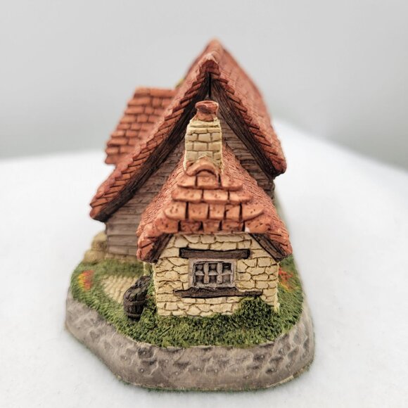 Vintage David Winter Cottages British Traditions October HARVEST BARN w Box COA - Picture 8 of 14